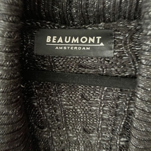 Open front cardigan tunic length - Picture 2 of 5